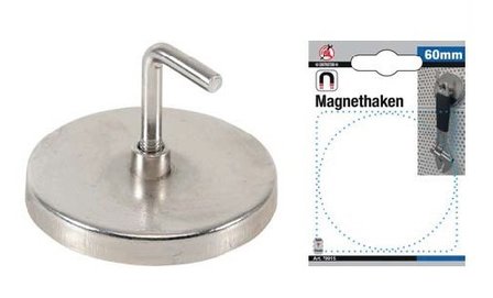 Gancho magnetico alrededor de diametro 60 mm