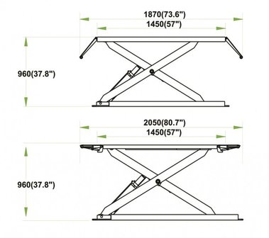 Puente de tijera 3t