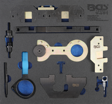 Bandeja para carro 2/3: Juego de calado de distribucion para BMW M40, M44, M50, M52, M54