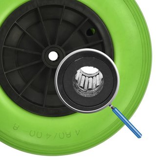 Neumatico de PU con llanta de plastico 164.00-8