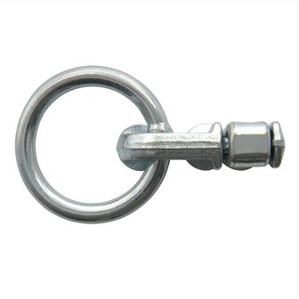 Accesorio de perno prisionero doble con anillo redondo