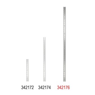 Riel de encuadernacion de aluminio de 100 cm