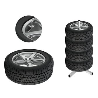 Tapones de valvula para marcar neumaticos - Juego de 8
