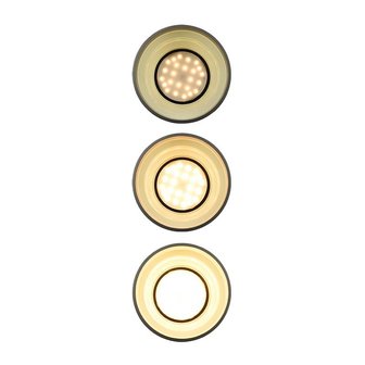 Lampara colgante LED plegable de silicona blanca de 20 cm de diametro.