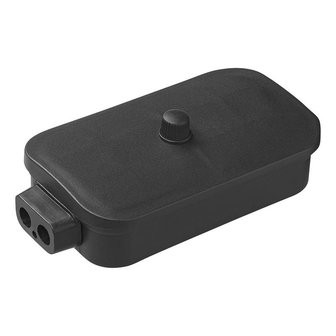 Caja de conexion de cables de plastico de 8x4 pines PM