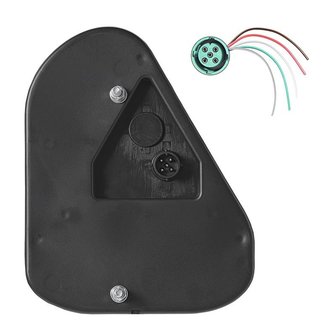 Luz trasera 5 funciones 218x174mm derecha