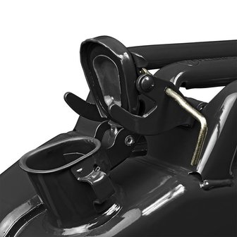 Bidon de 10 l de metal negro homologado por la ONU TuV GS
