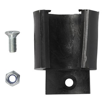 Spout mounting set for jerry can 5L metal
