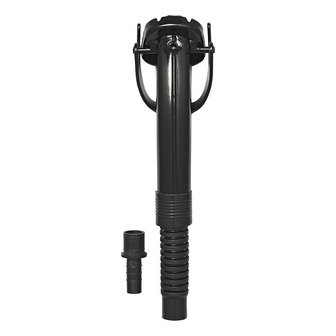 Pico vertedor metalico negro flexible apto para gasolina y diesel
