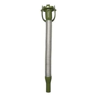 Pico vertedor metalico flexible apto para gasolina de 20 mm
