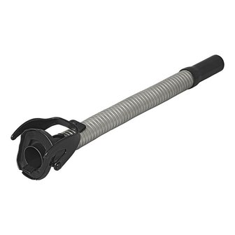 Pico vertedor metalico flexible apto para diesel de 25 mm