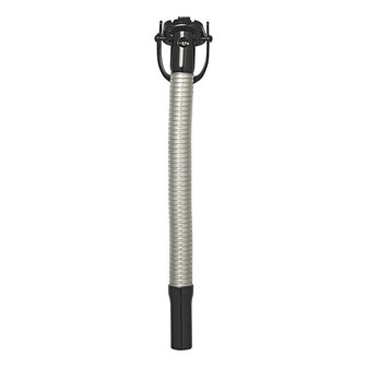 Pico vertedor metalico flexible apto para diesel de 25 mm