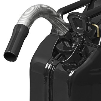 Pico vertedor metalico flexible apto para diesel de 25 mm