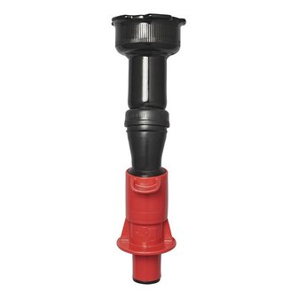 Pico vertedor metalico con tapon automatico antifugas (art. 530090 - 530091)
