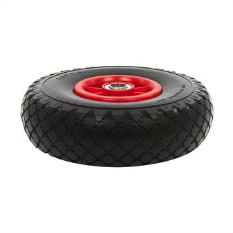 Spare wheel plastic rim with PU tyre 260x85mm
