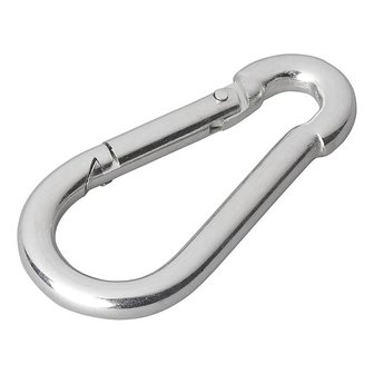 Mosqueton de metal 6x60mm x10 pieces