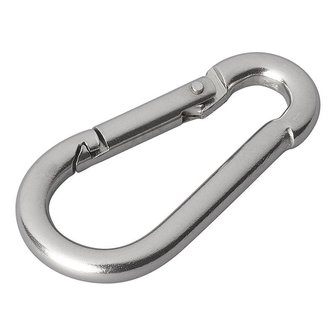Mosqueton de acero inoxidable 5x50mm x10 pieces