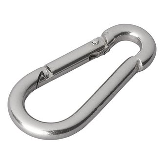 Mosqueton de acero inoxidable 6x60mm x10 pieces