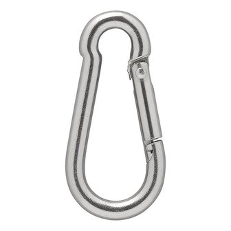 Mosqueton de acero inoxidable 6x60mm x10 pieces