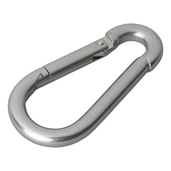 Mosqueton de acero inoxidable 8x80mm x10 pieces