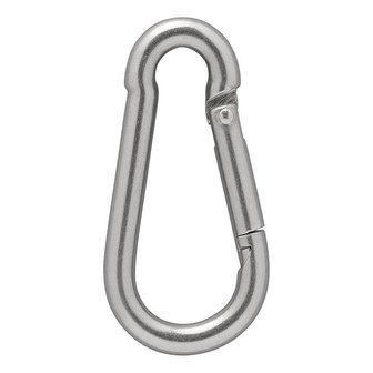 Mosqueton de acero inoxidable 8x80mm x10 pieces