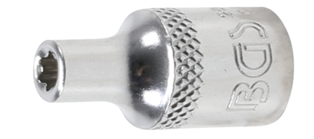 Llave de vaso E-Torx 6,3 mm (1/4) E4