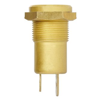 Caja de empotrar DIN 12V laton