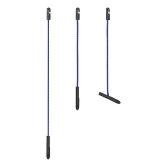 Tensor de lona azul 280 mm - juego de 4 piezas