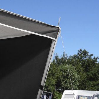 Poste telescopico para tienda de campana  3 piezas  93-230 cm (juego de 2)