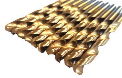 Brocas helicoidales HSS de 1,5 mm x10 piezas para WT 406-15