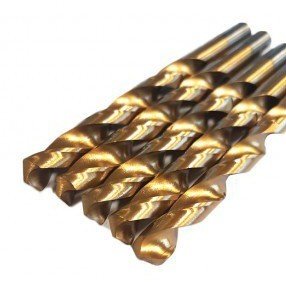 Brocas helicoidales HSS de 10,5 mm x5 piezas para WT 406-105