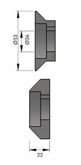 Dispositivo frontal manual 1.2x140mm