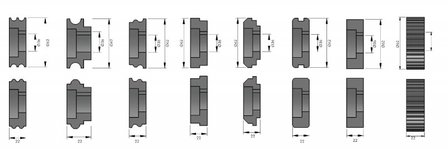 Dispositivo frontal manual 1.2x140mm