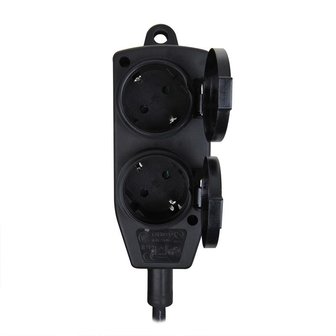 Toma Schuko de 4 vias 5M 3x 1 5 mm&sup2;