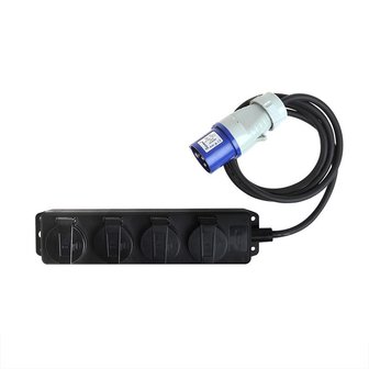 Toma Schuko CEE de 4 vias y 1 5 m