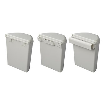 Cubo de basura con tapa 6L para caravana camper