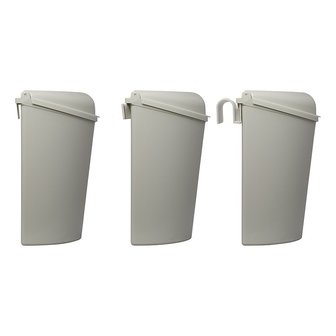 Cubo de basura con tapa 6L para caravana camper