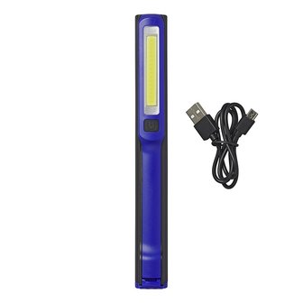 Linterna LED 2 en 1 COB recargable