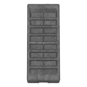 Bloque de rampa 90 mm gris - juego de 2 piezas