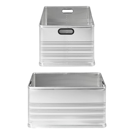 Caja de transporte de aluminio 120L