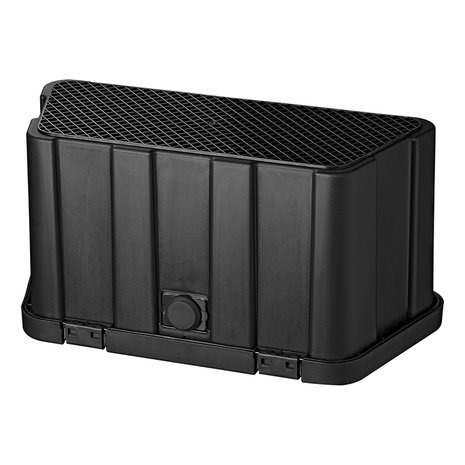 Storage box drawbar plastic 45L with number combination lock