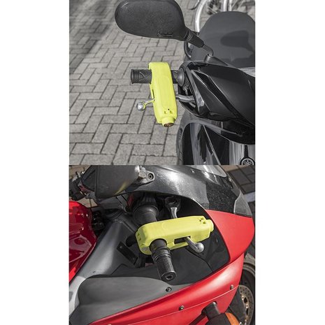 Candado de manija palanca de freno para moto / scooter