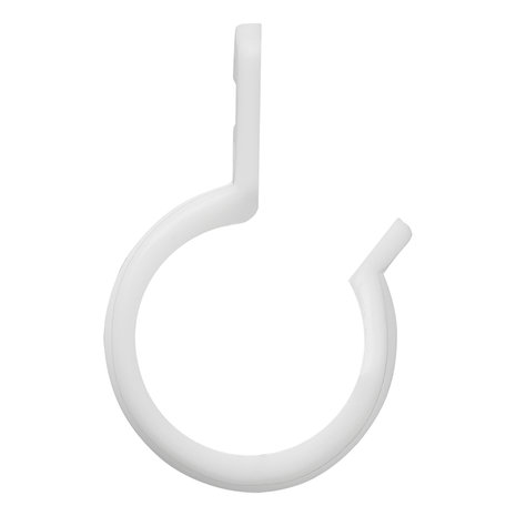Clip para poste de tienda de campana de 20-25 mm con ranura blanca