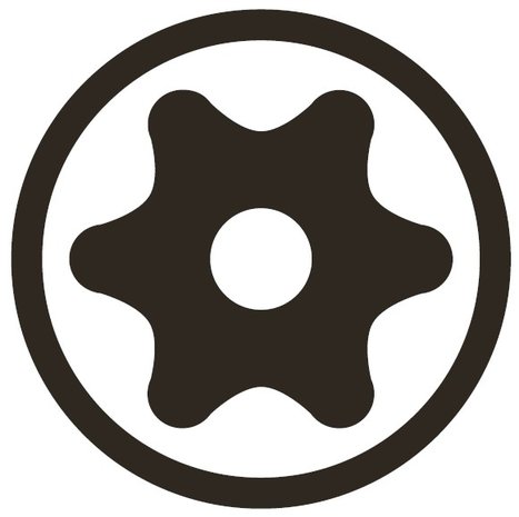 Bit Longitud del zocalo 140 mm (1/2) unidad T-Star (para Torx) T27