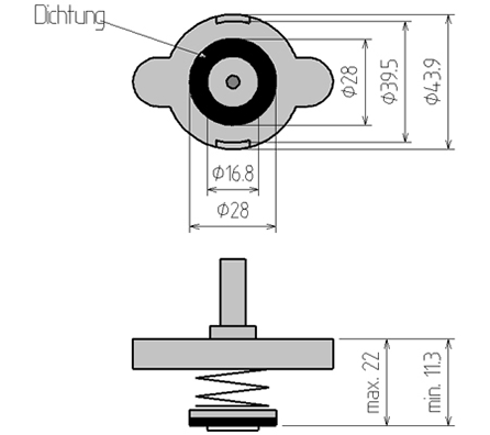 Adaptador Nº 4 para BGS 8027, 8098 para Ford, Honda, Hyundai, Lexus, Mazda, Mercedes-Benz, Mitsubishi,