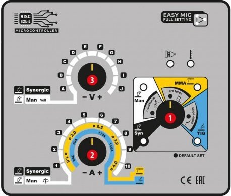 Soldador MIG-MAG -TIG 200 Amp.