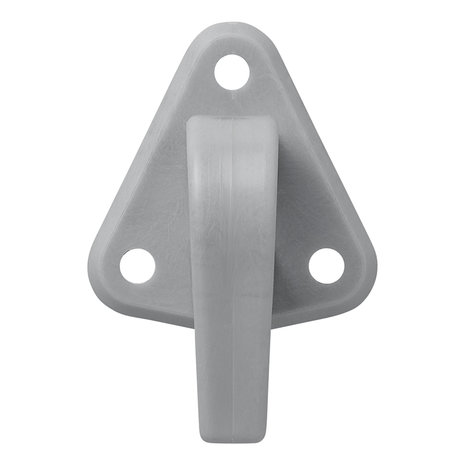 Gancho de cuerda de plastico con ojo 48x45mm x5 stuks