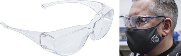 Gafas de proteccion transparente