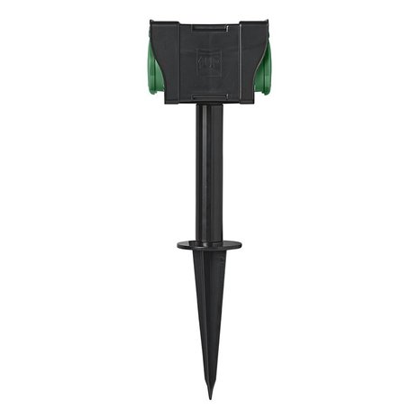 Estaca de jardin Schuko de 4 vias 2M 3x2 5 mm²