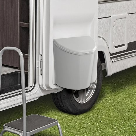 Cubo de basura con tapa 10L para caravana camper